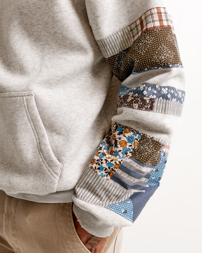 Unisex Patchwork Hoodie