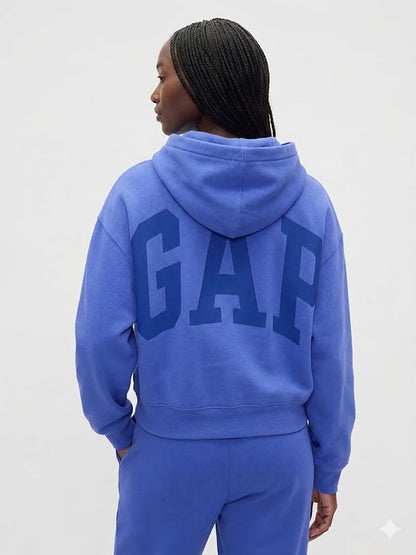 Crop Logo Hoodie