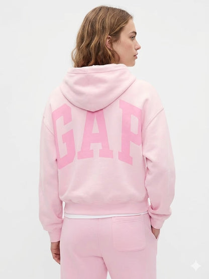 Crop Logo Hoodie